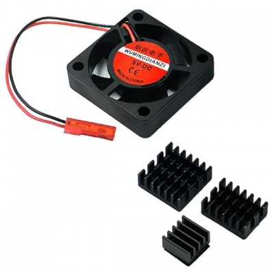 Cooler + dissipadores de calor para Raspberry pi 4